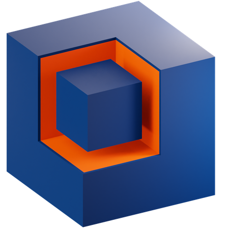 Cube  3D Icon