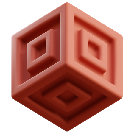 Cube  3D Icon
