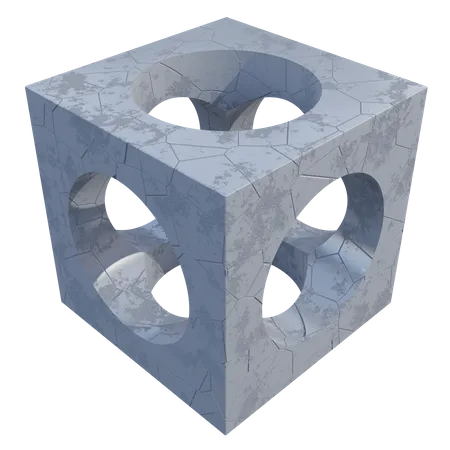 Cube  3D Illustration