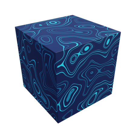 Cube  3D Illustration