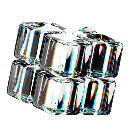 Cube Abstract  3D Icon