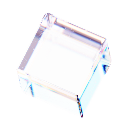 큐브 추상  3D Icon