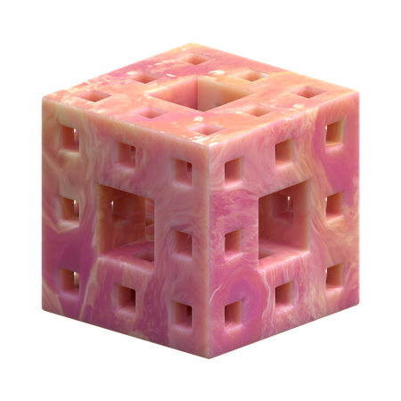 Cube Abstract Shape  3D Icon