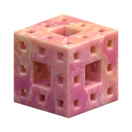 Cube Abstract Shape  3D Icon