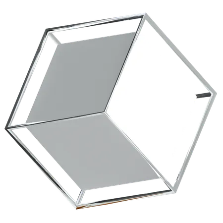 Cube Abstract Shape  3D Icon