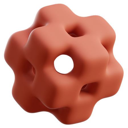 Cube Abstract Shape  3D Icon