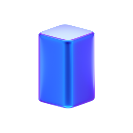 Cube Abstract Shape  3D Icon