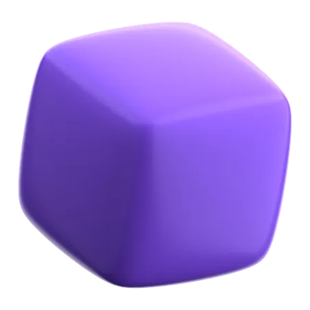 Cube Abstract Shape  3D Icon