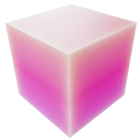 Cube Abstract Shape  3D Icon