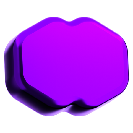 Cube Abstract Shape  3D Icon