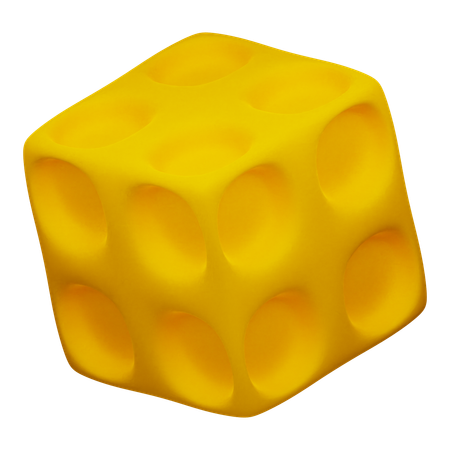 Cube Abstract Shape  3D Icon