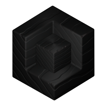 Cube Abstract Shape  3D Icon