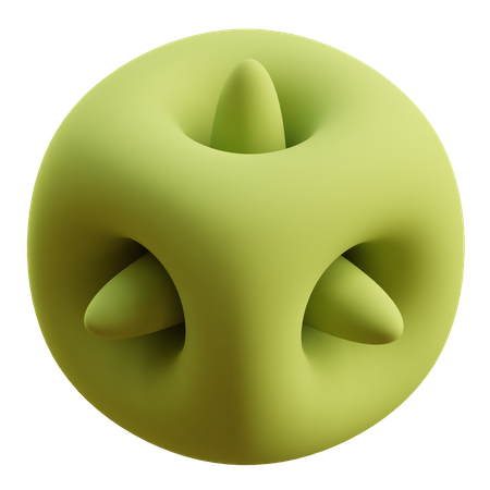 Cube Abstract Shape  3D Icon