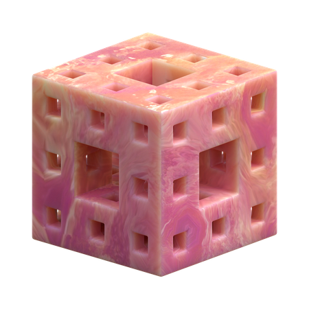 Cube Abstract Shape  3D Icon