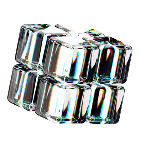 Résumé des cubes  3D Icon