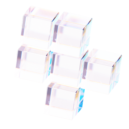 Résumé des cubes  3D Icon