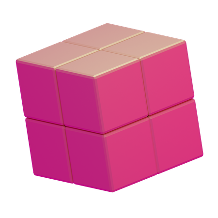 Cube Basic Geometry  3D Icon