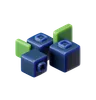 Cube Blueberry
