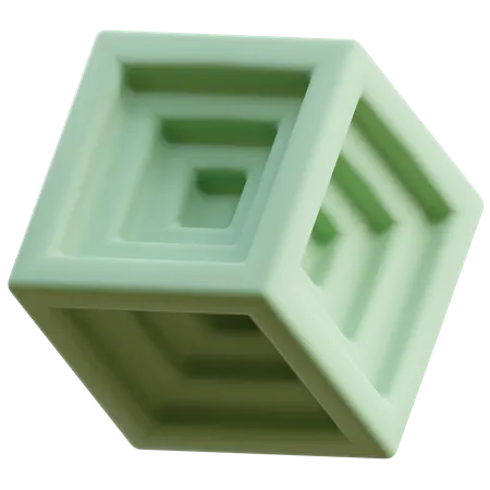 Cube Design  3D Icon
