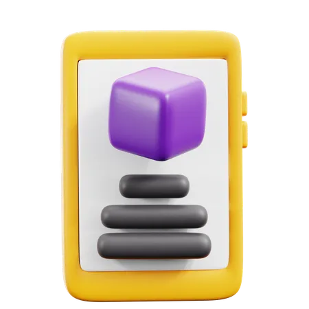 Cubes en ligne  3D Icon