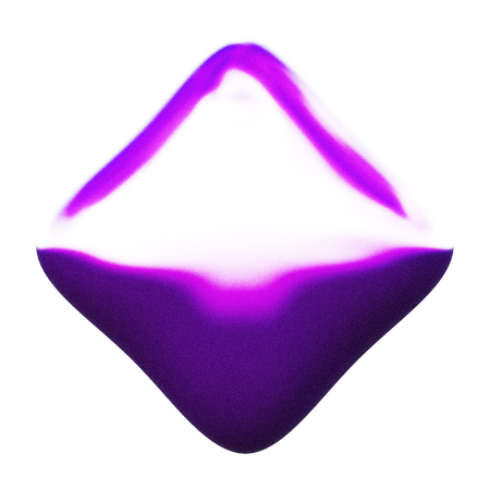 Forme abstraite de cube  3D Icon