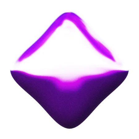 Forme abstraite de cube  3D Icon