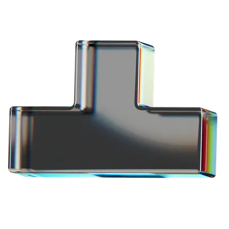 Forme abstraite de cube  3D Icon