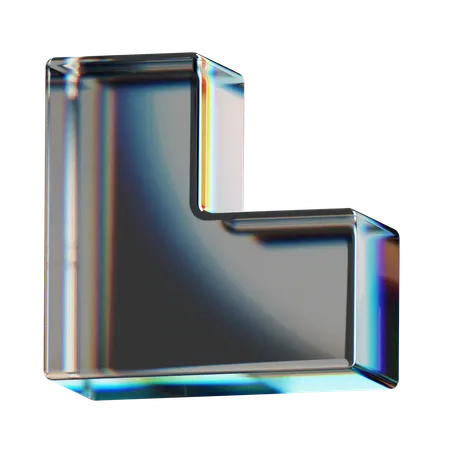 Forme abstraite de cube  3D Icon