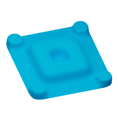 Forme abstraite de cube  3D Icon