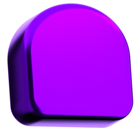 Forme abstraite de cube  3D Icon