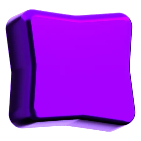 Forme abstraite de cube  3D Icon