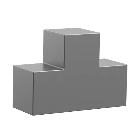 Forme abstraite de cube  3D Icon