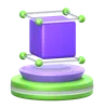 Cube Hologram