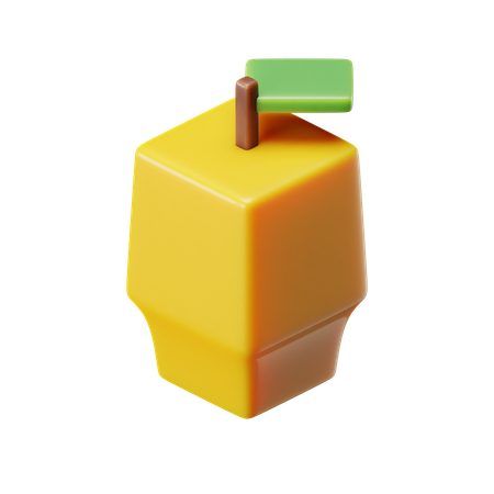 Cube Mango  3D Icon