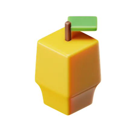 Cube Mango  3D Icon