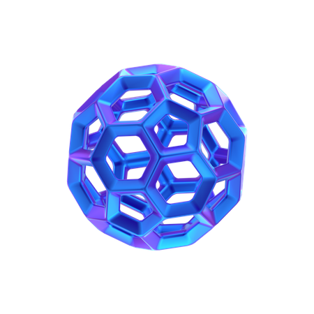 Cube Ring Abstract Shape  3D Icon