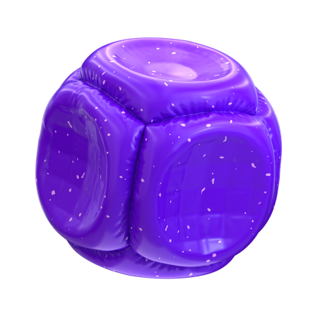 Cube Shape  3D Icon