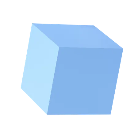 Cube Shape  3D Illustration