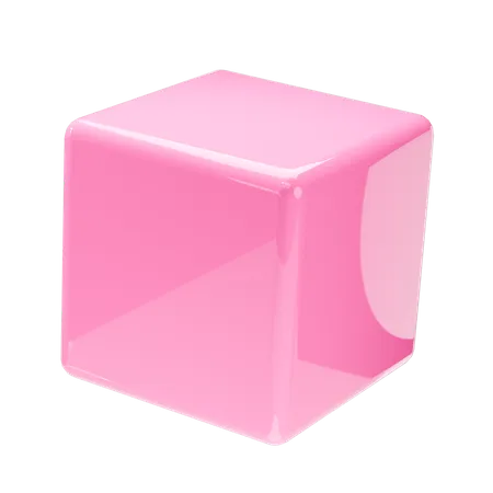 Cube Shape Icon 3D Icon