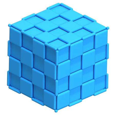 Cube Shapes  3D Icon