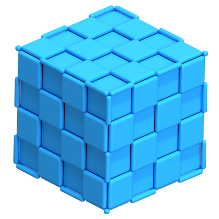 Cube Shapes  3D Icon