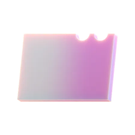 Cube Tile  3D Icon