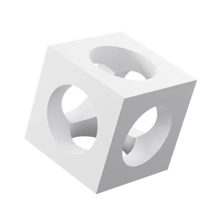 Cubehole Shape  3D Icon