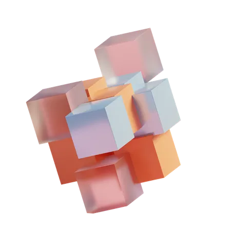 Cubes  3D Icon