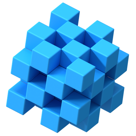 Cubes  3D Icon