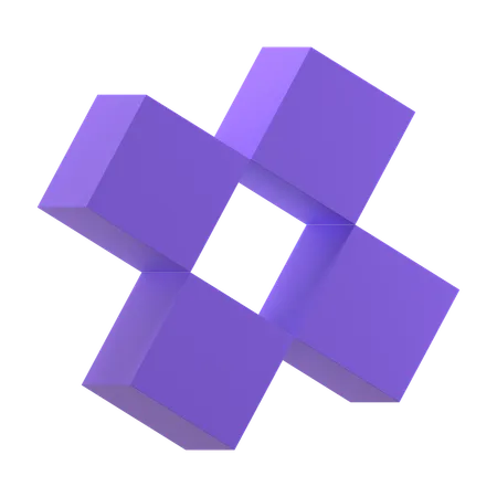 Cubes  3D Icon