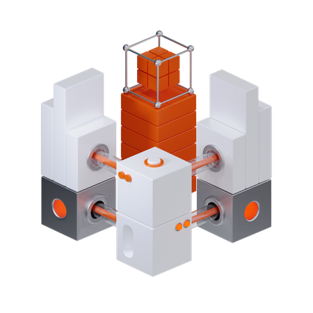 Cubes  3D Icon