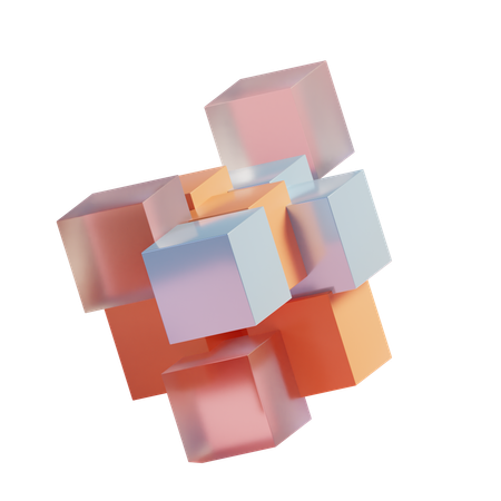 Cubes  3D Icon