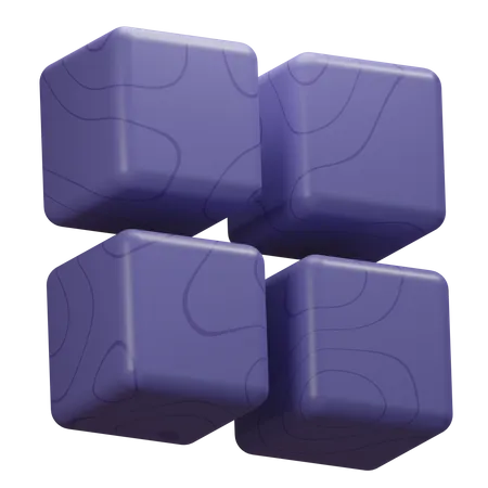 Cubes 3D Illustration