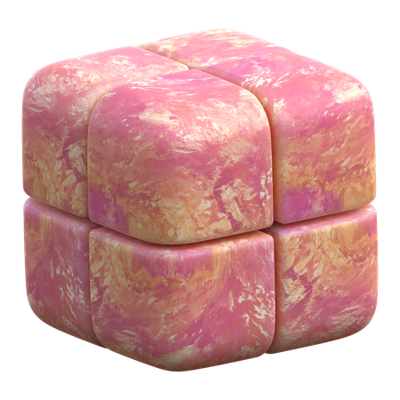 Cubes Abstract Shape  3D Icon